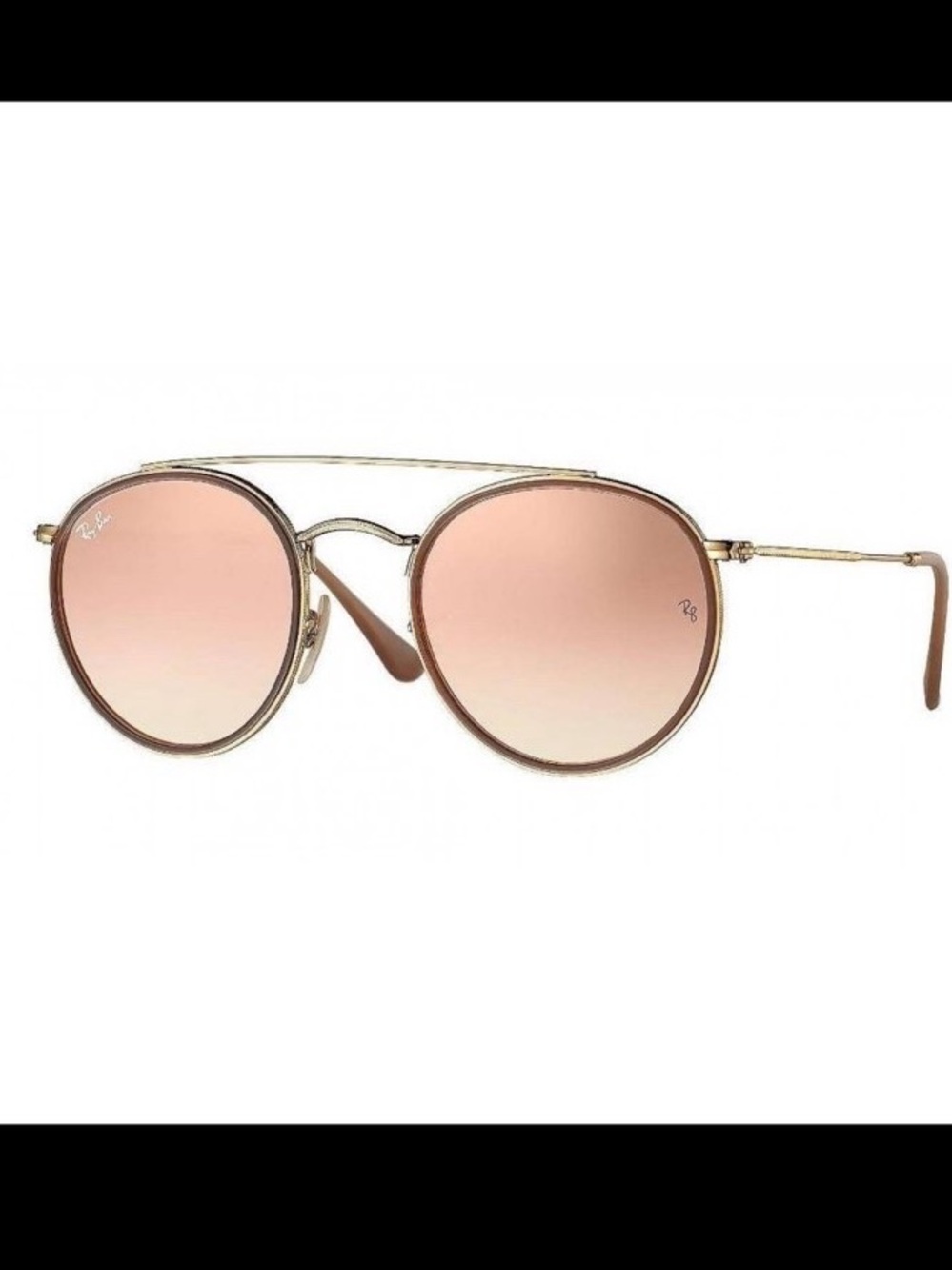 Ray-Ban Women's Round Double-Bridge Sunglasses - Rose